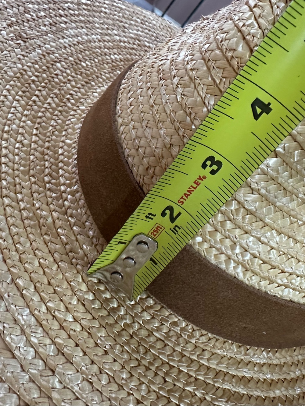 GIGI PIP 🤎 Genuine Suede Banded Straw Hat - Picture 10 of 11